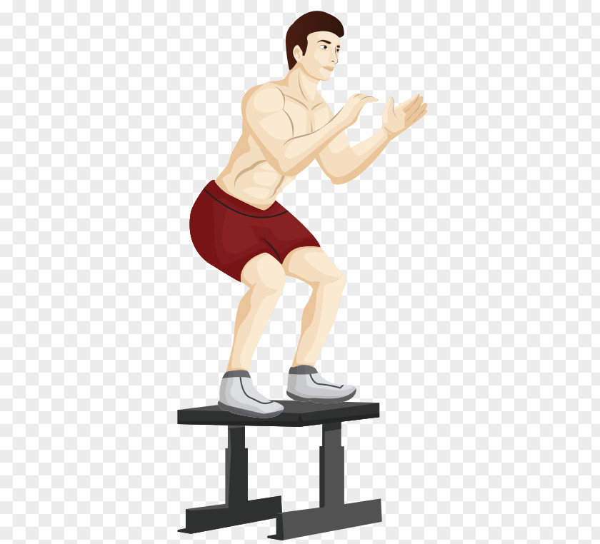 Gym Standee High-intensity Interval Training Physical Fitness Exercise Hip PNG