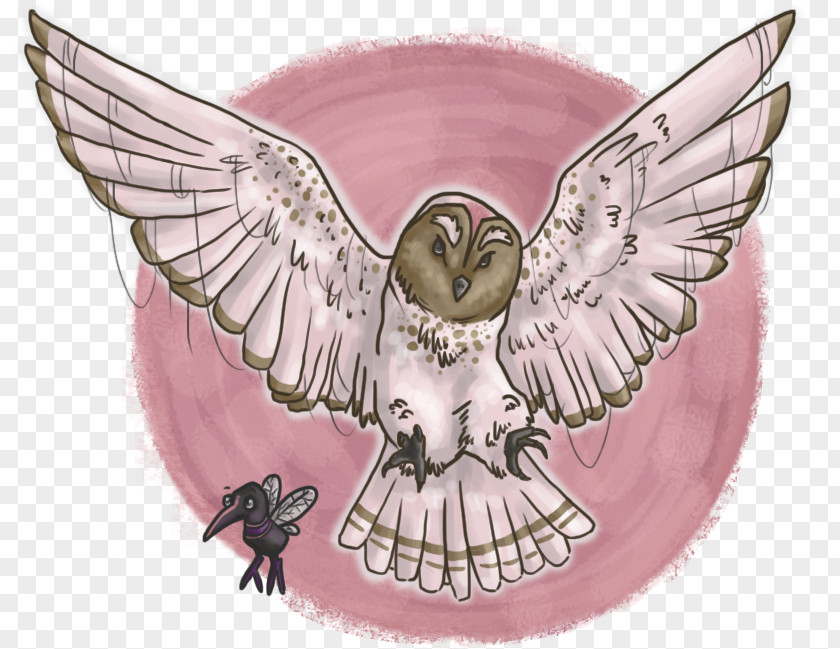 Owl Beak Character PNG