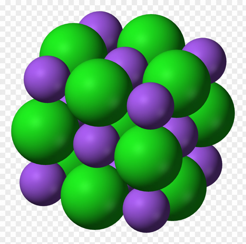 Particles Sodium Chloride Lattice Energy Ionic Compound Bonding PNG