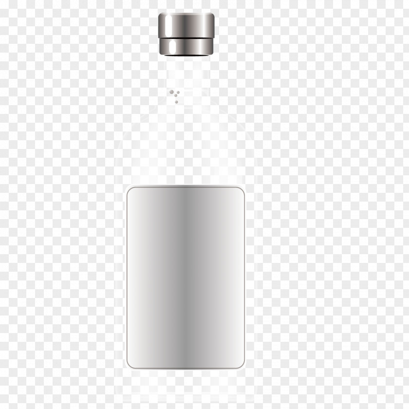 Vector White Wine Bottle Lighting Cylinder Angle PNG