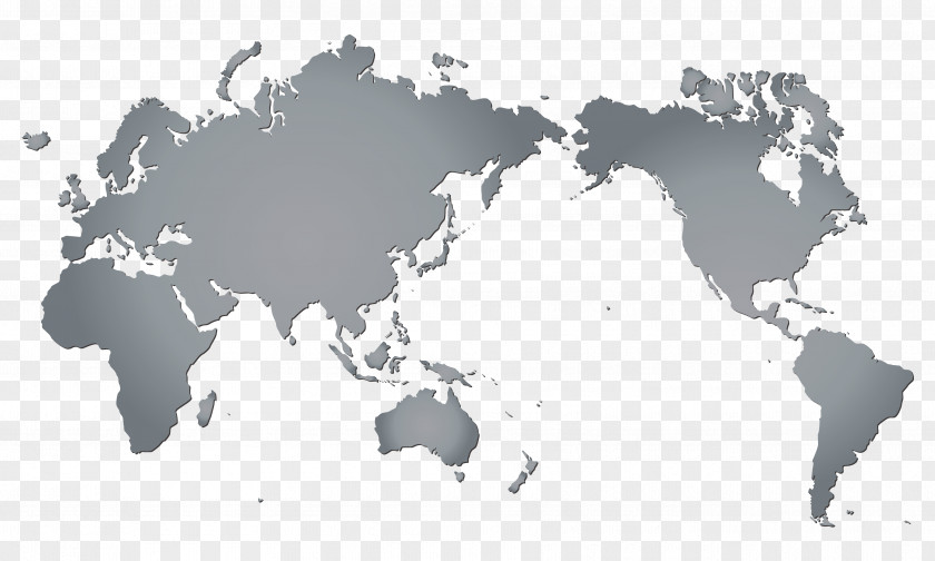 World Map Pacific Ocean PNG