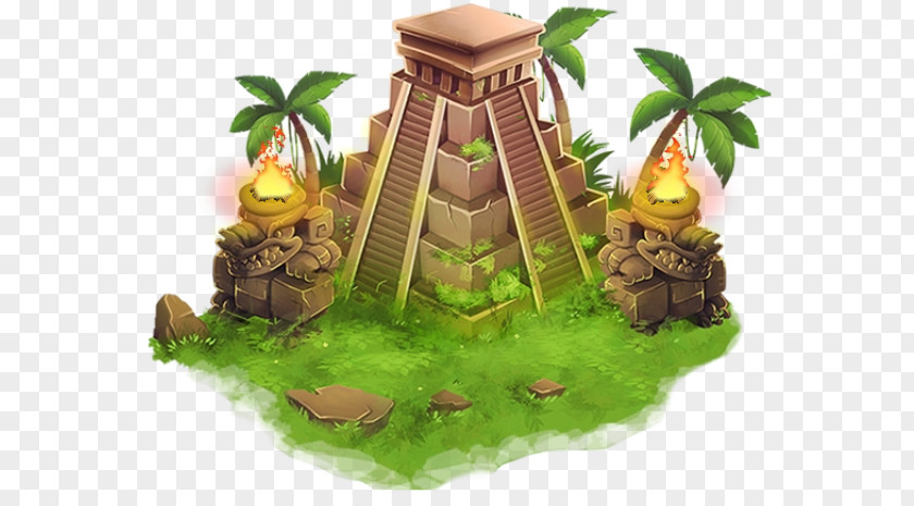 Aztec Empire Dragon City Habitat Mexico PNG