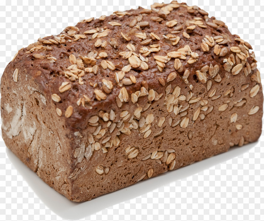 Bread Graham Pumpernickel Rye Pumpkin Brown PNG