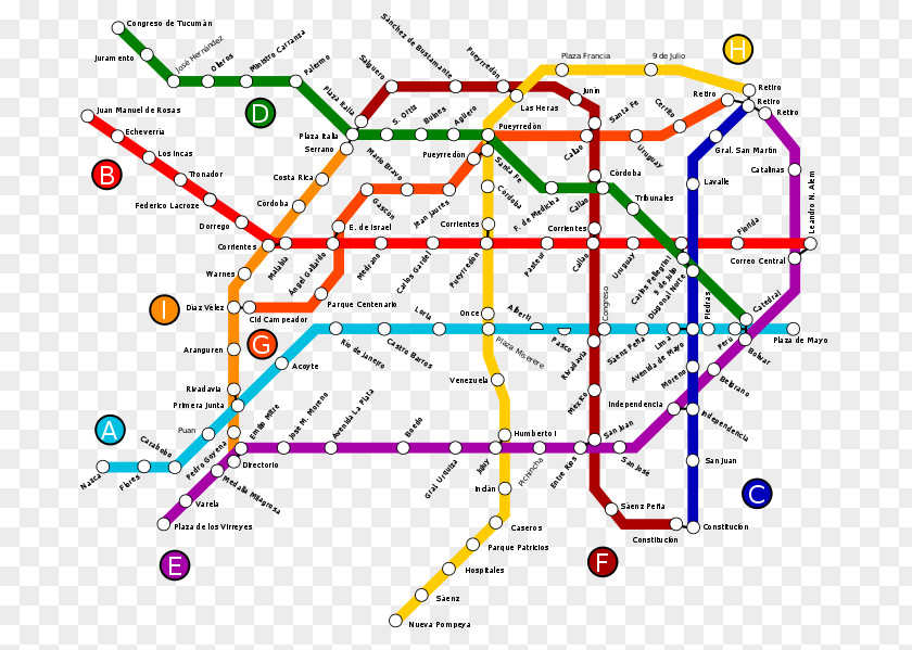 Map Buenos Aires Underground Rapid Transit Line B London Santiago Metro PNG