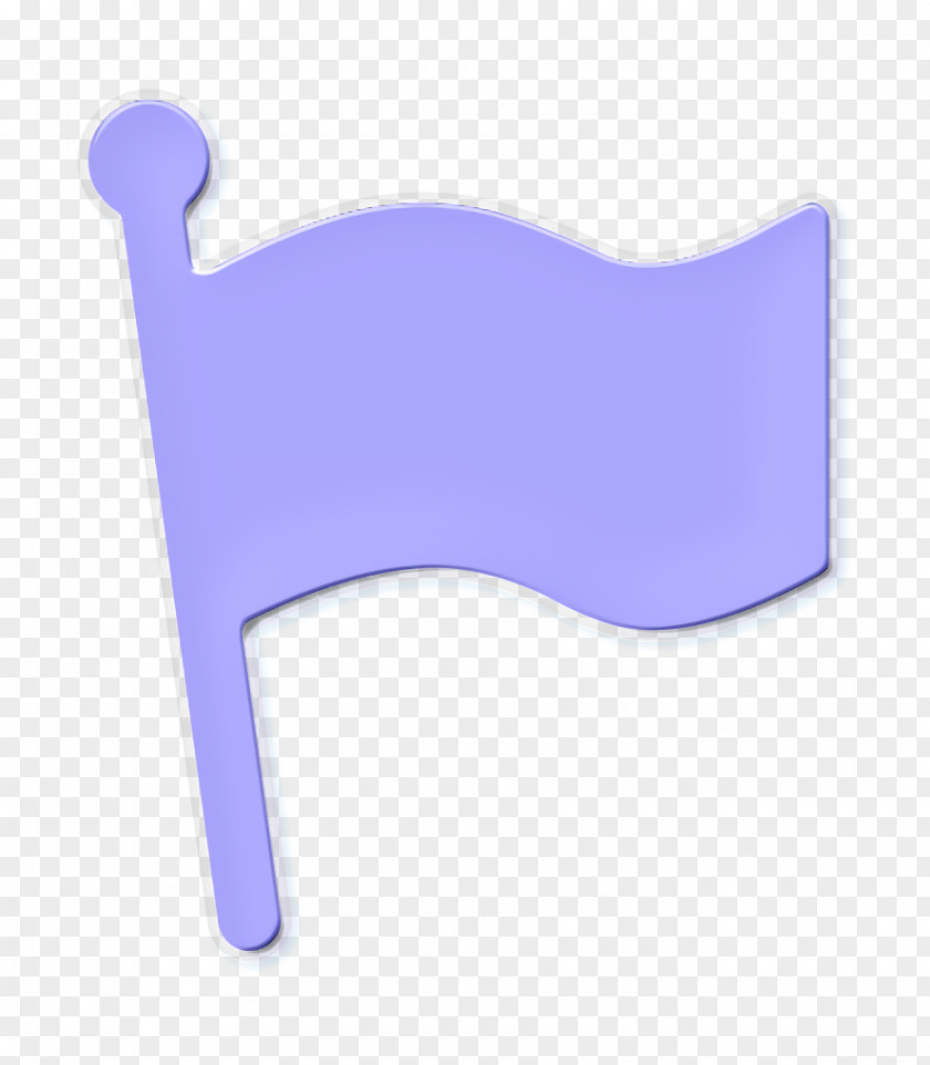 Purple Violet Flag Icon PNG