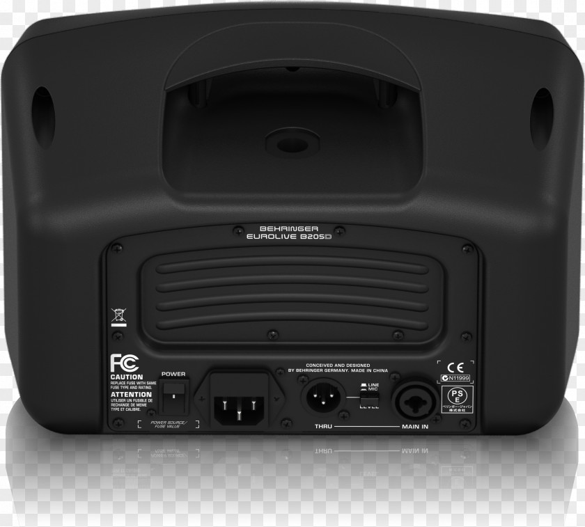 Loudspeaker Behringer Powered Speakers Microphone Audio PNG