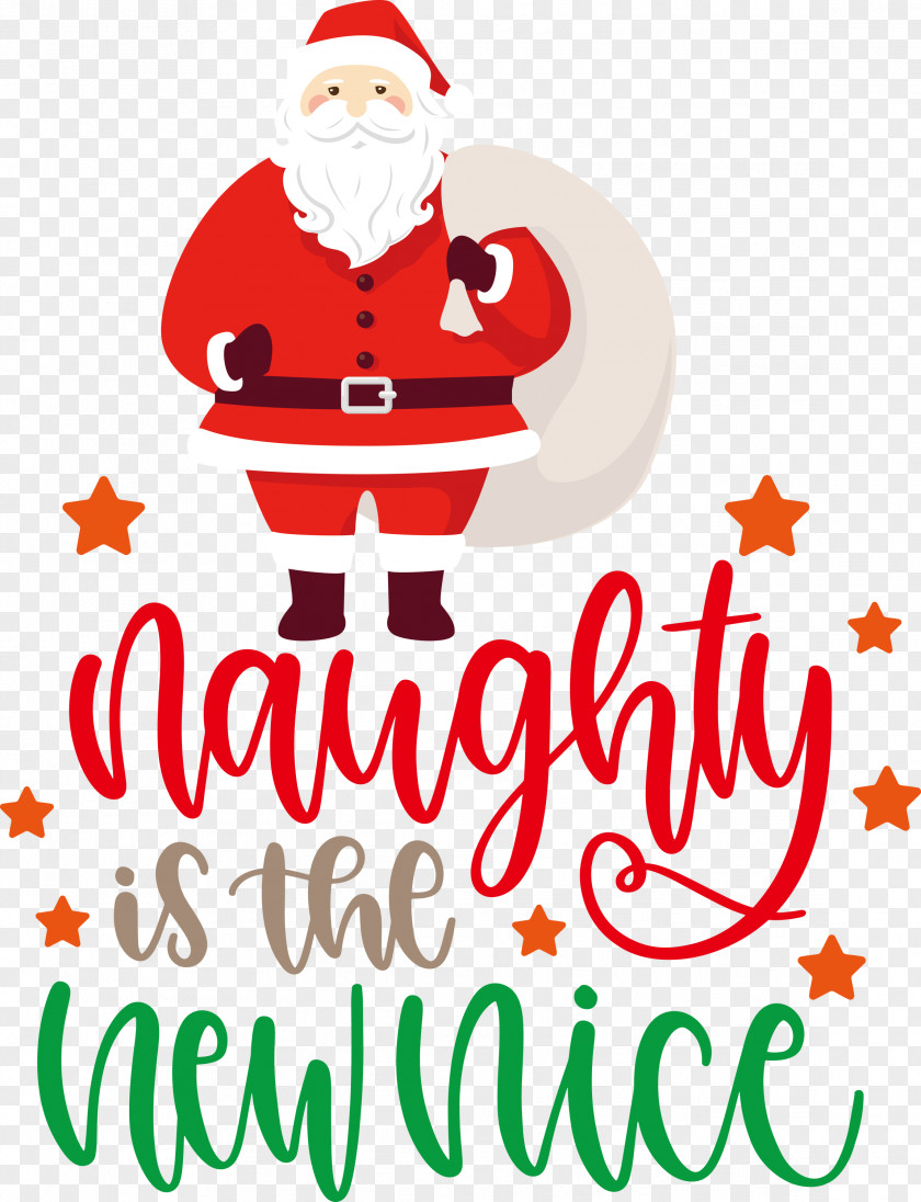 Naughty Chrismtas Santa Claus PNG