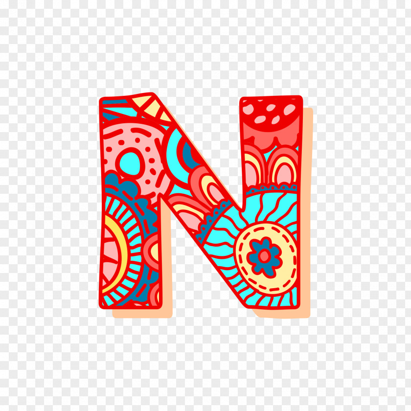 Pattern Letter N Adobe Illustrator Download PNG
