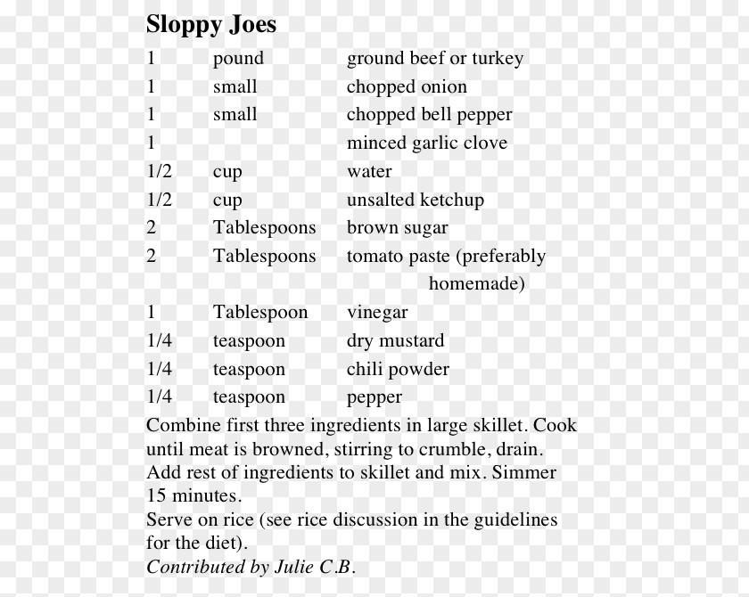 Sloppy Joe Document Line White Brand PNG