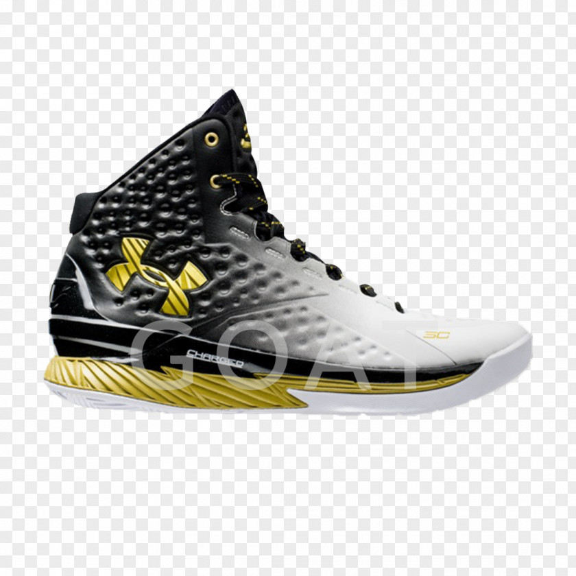 Steph Curry Under Armour UA 1 Dub Nation Shoe Sneakers Sales PNG