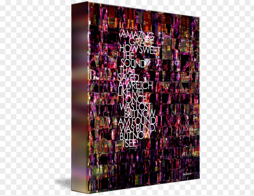 Amazing Grace Gallery Wrap Canvas Modern Art Meter PNG