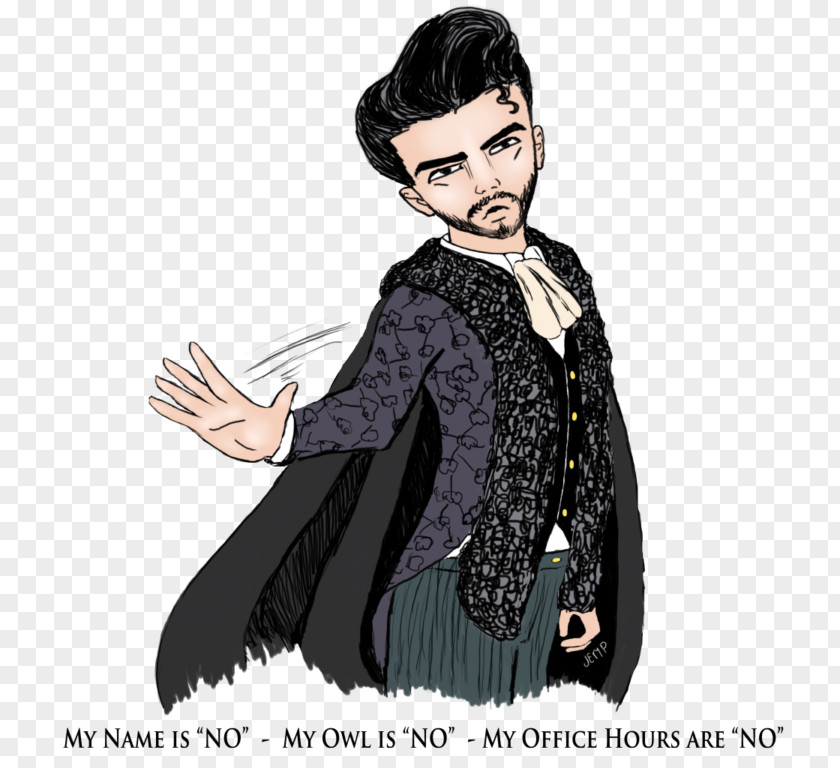 Black Hair Outerwear PNG