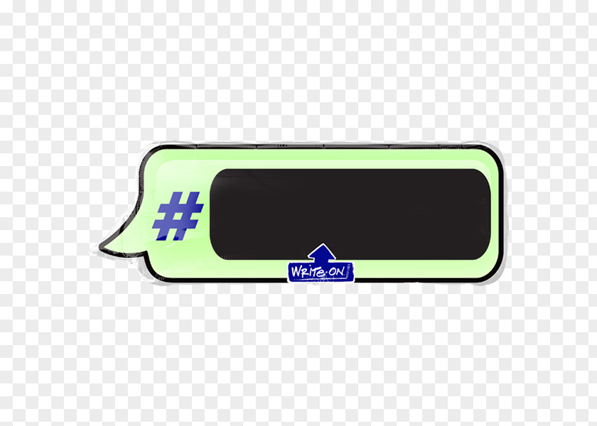 Bubble Hashtag Text Shape Rectangle PNG
