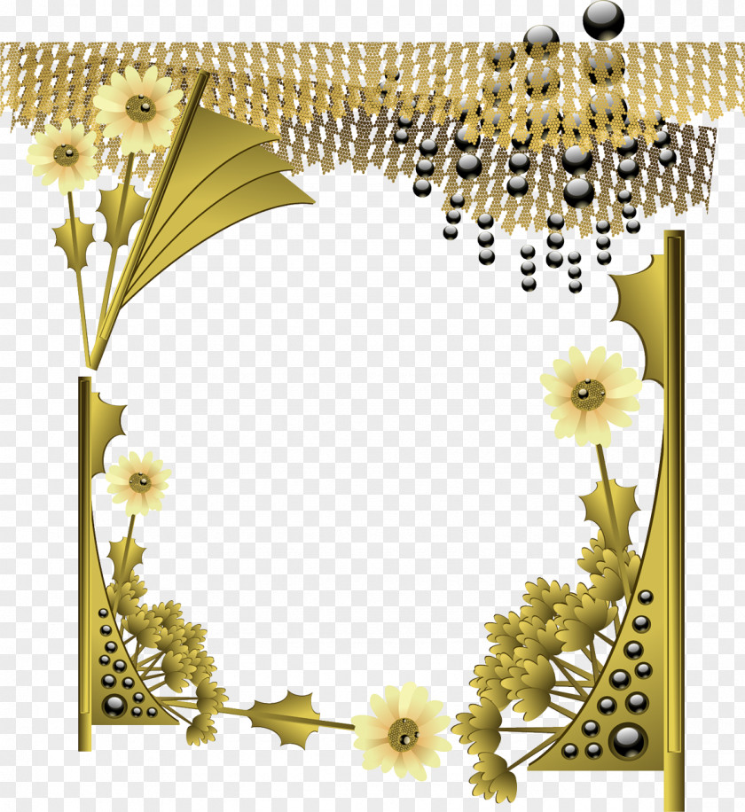 Florais Picture Frames Floral Design PNG