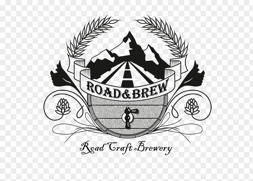 Golden Road Brewing Los Angeles Logo Brand White Font PNG