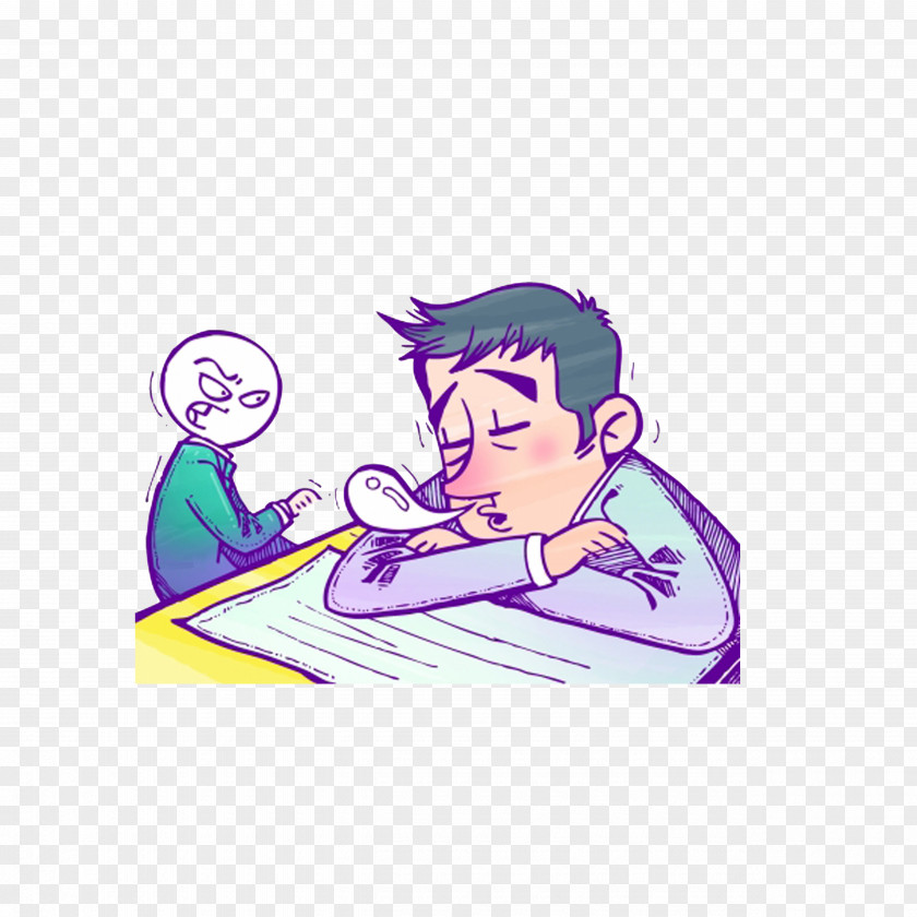Lying On The Table Sleeping Snoring, Noisy Others Sleep Snoring Icon PNG