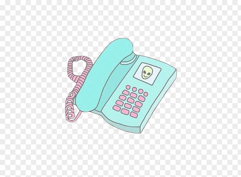 Phone Transparent Drawing Image Pastel Illustration We Heart It PNG