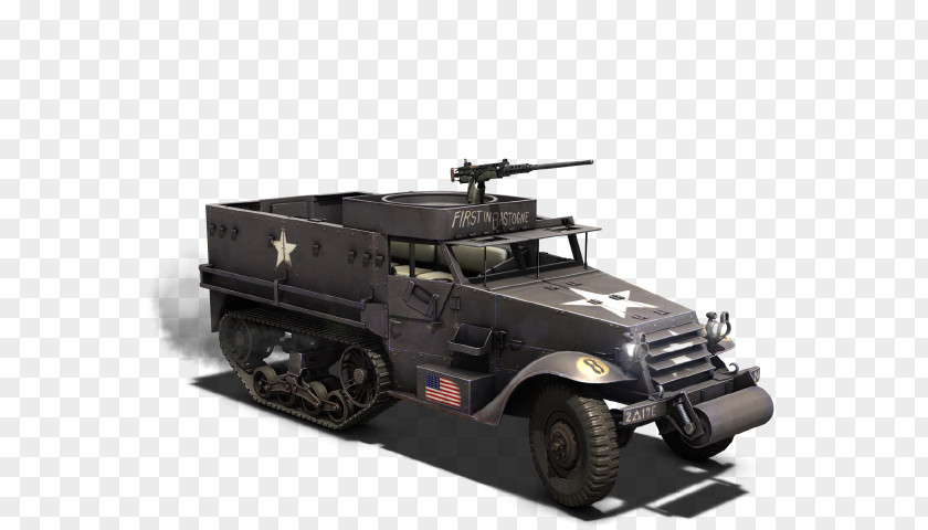 Tank Heroes & Generals M3 Half-track Car PNG