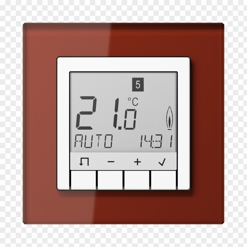 Thermostat Room HVAC Control System Thermostatic Radiator Valve KNX PNG