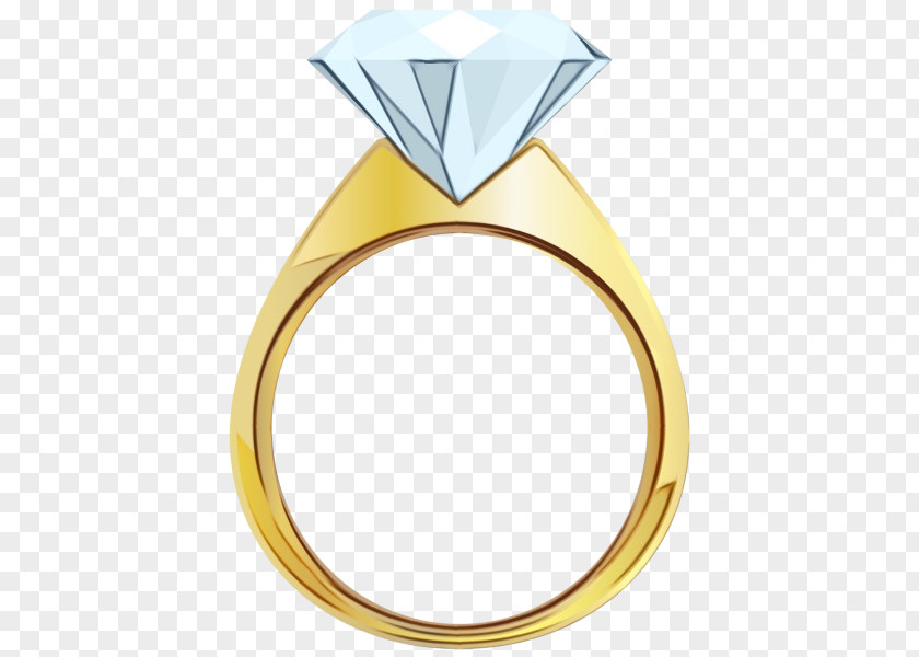 Wedding Ceremony Supply Ring Watercolor PNG