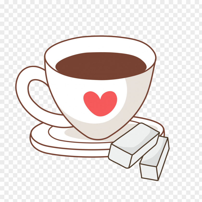 A Cup Of Coffee Tea Cafe Clip Art PNG