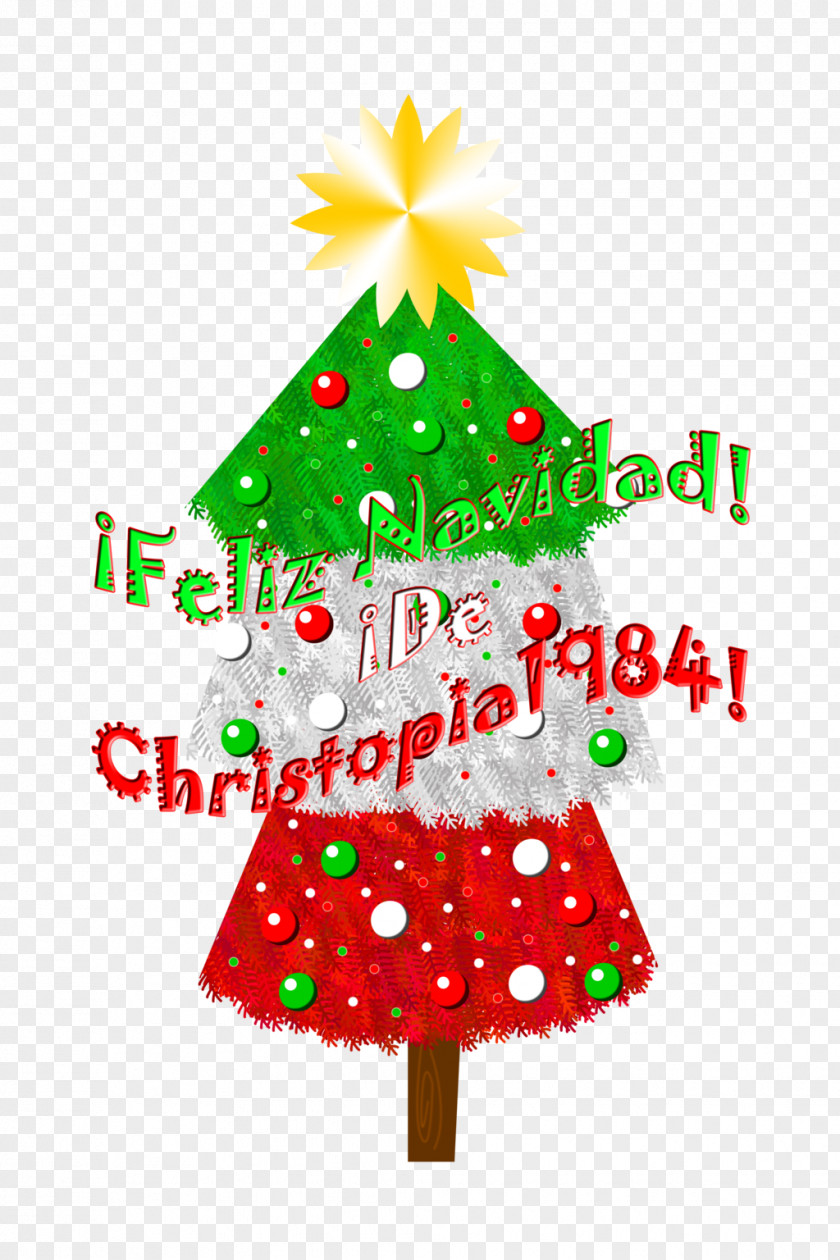 Christmas Tree Ornament Santa Claus Card PNG