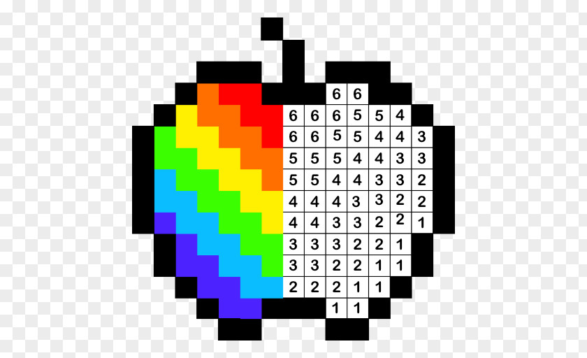 Color By Number Pixel Art Coloring Android Application Package Mobile App Google PlayAndroid Draw.ly PNG