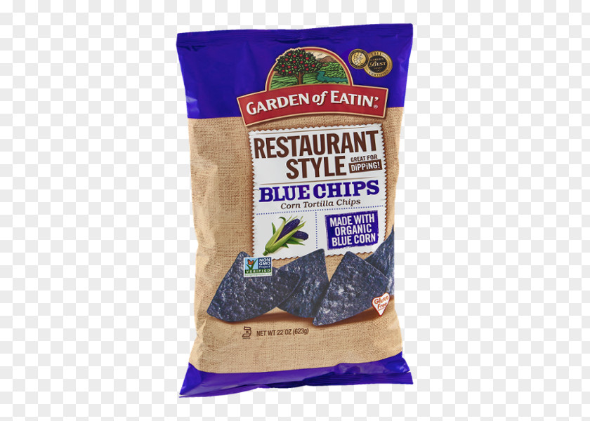 Salt Tortilla Chip Corn Blue PNG