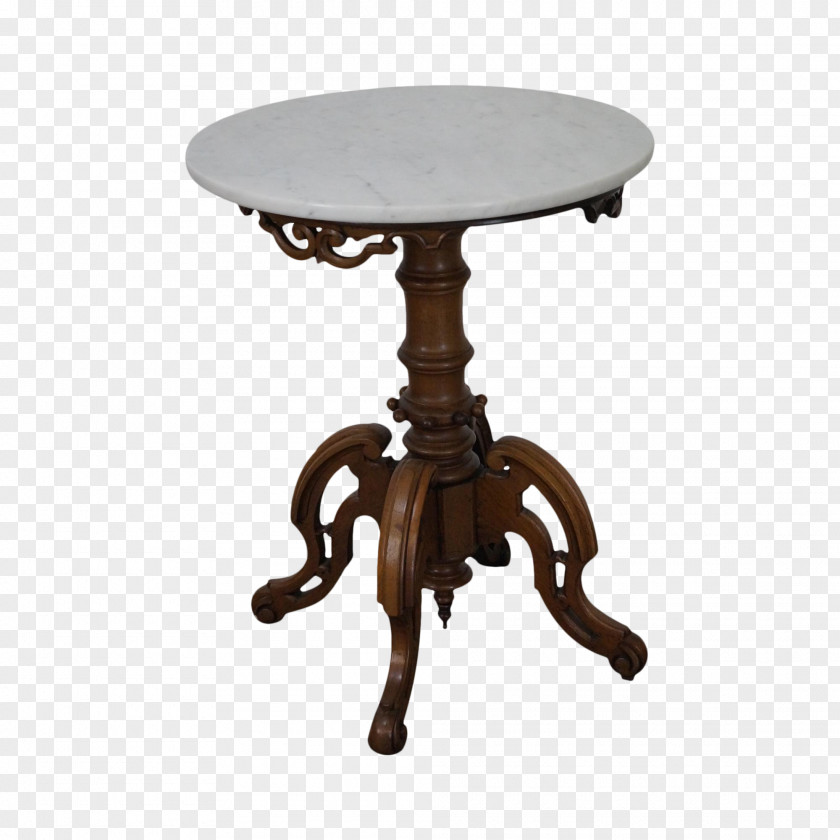 Antique Table Bedside Tables Marble Furniture PNG