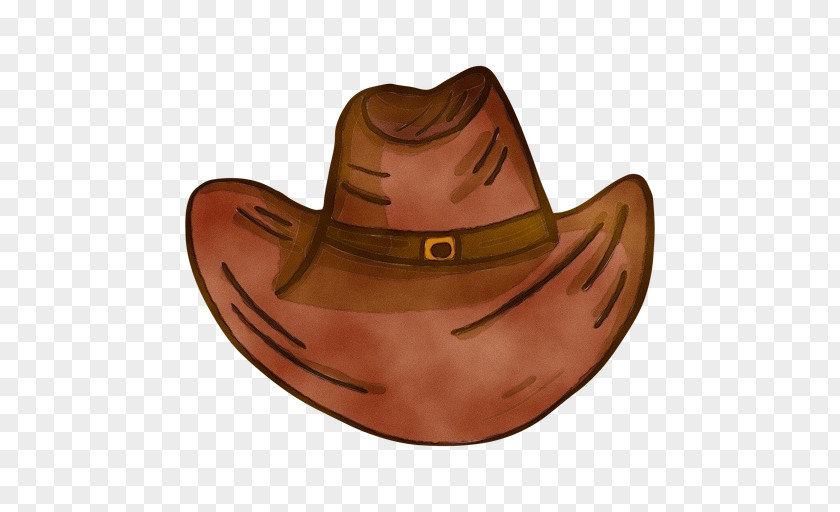 Leather Fedora Cowboy Hat PNG