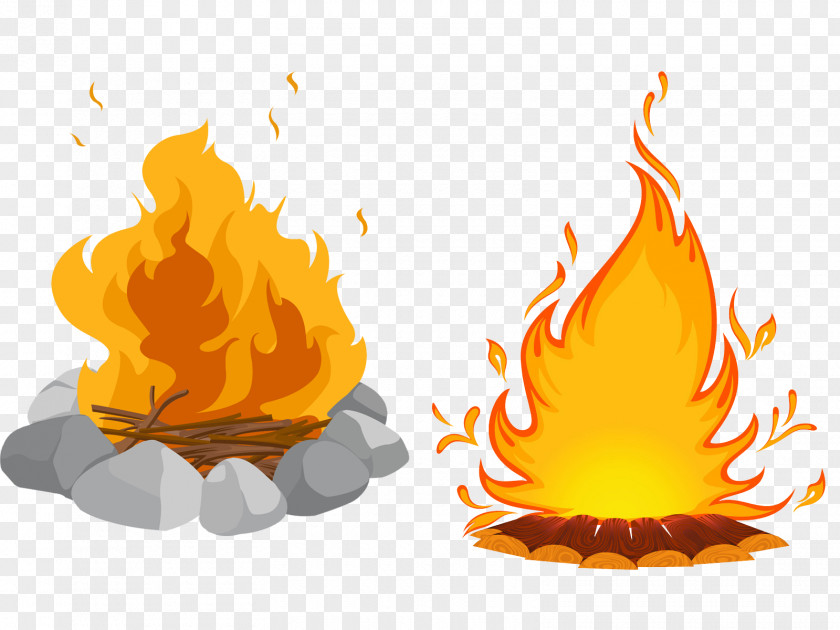 Wood Fire Bonfire Campfire Clip Art PNG