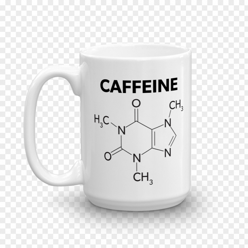 Coffee Chemical Composition Cup Mug Product Design Caffeine PNG