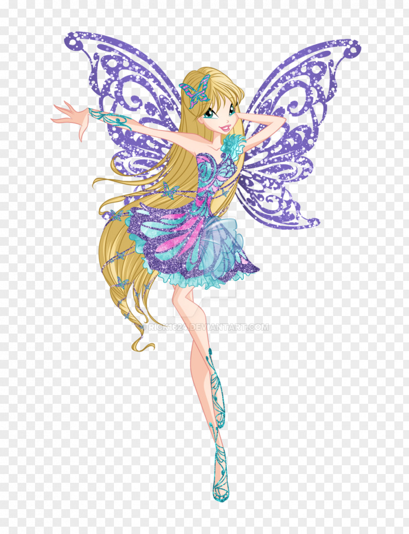 Fairy Roxy Bloom Butterflix Fan Art PNG