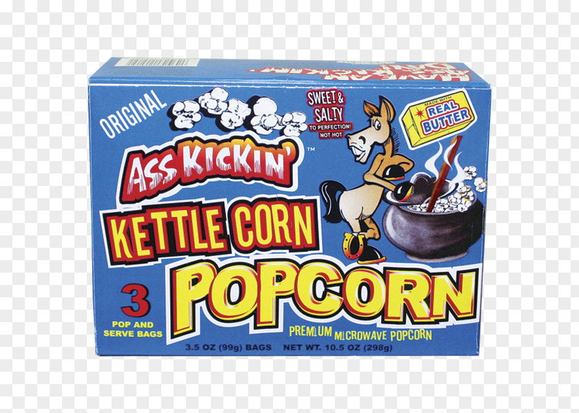 Kettle Corn Microwave Popcorn Ovens Flavor PNG