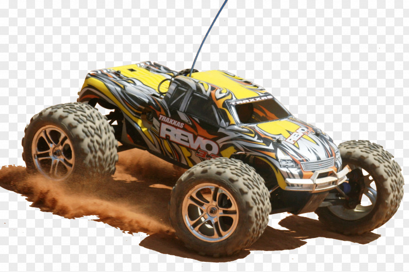 Off-road Radio-controlled Car Traxxas Radio Control Monster Truck PNG