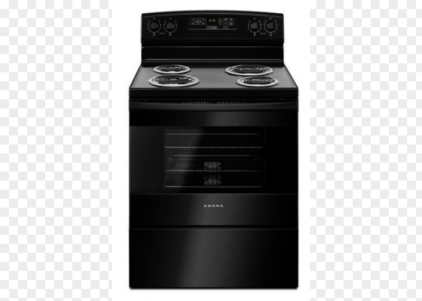 Oven Cooking Ranges Electric Stove Amana Corporation Home Appliance ACR4303MF PNG