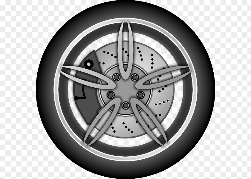 Car Wheel Rim Clip Art PNG