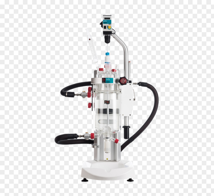 Chemical Reactor Jacketed Vessel Batch Laboratory Machine PNG