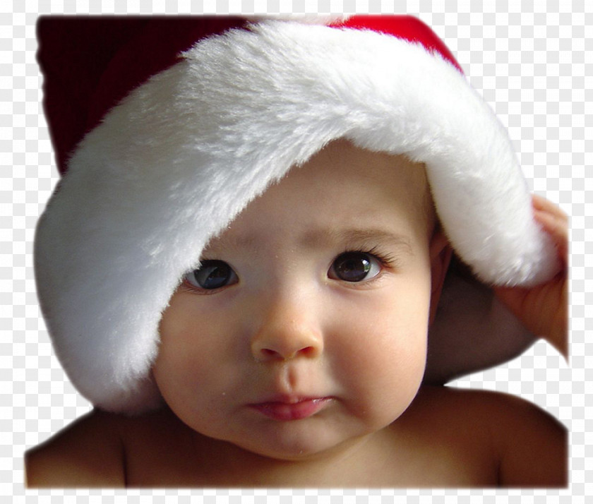 Christmas Babies Infant Santa Claus Child PNG