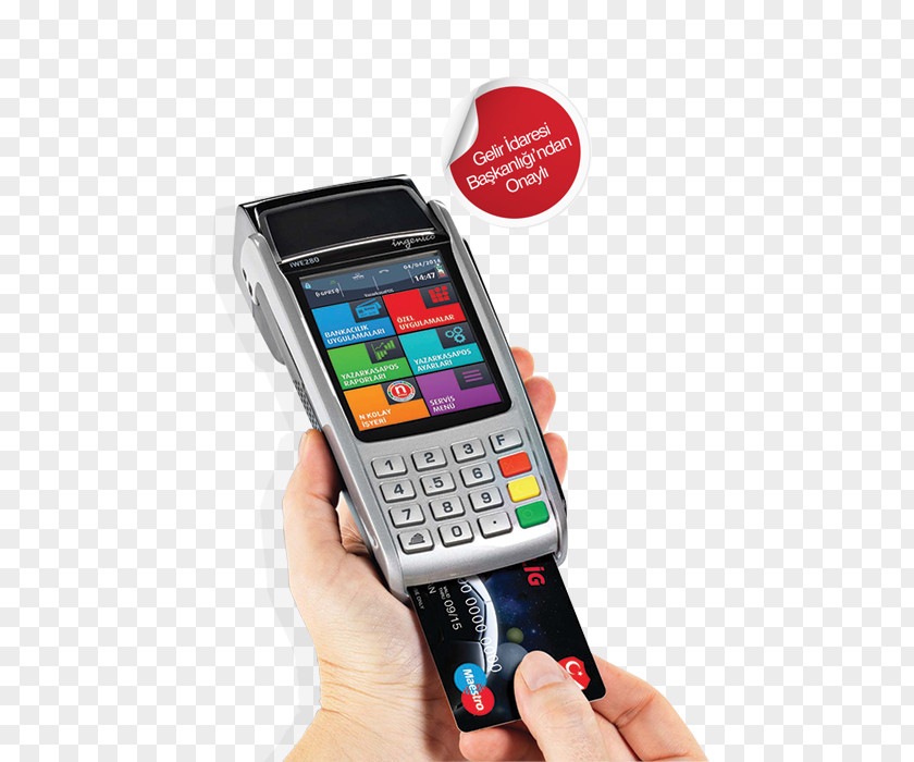 Ingenico Feature Phone Point Of Sale Payment Terminal EFTPOS PNG