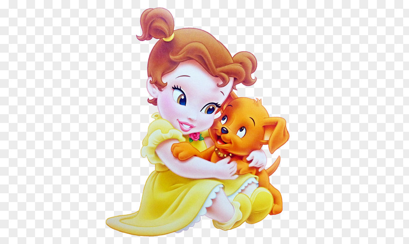 Little Baby Belle Ariel Rapunzel Tiana Disney Princess PNG