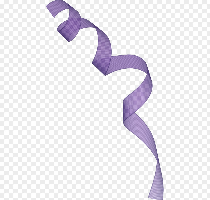 Purple Ribbon Pattern Gift PNG