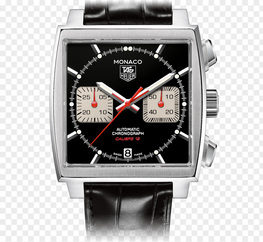 Steve's Mobile Clock Watch Repairs Adelaide TAG Heuer Monaco Calibre 12 Chronograph PNG