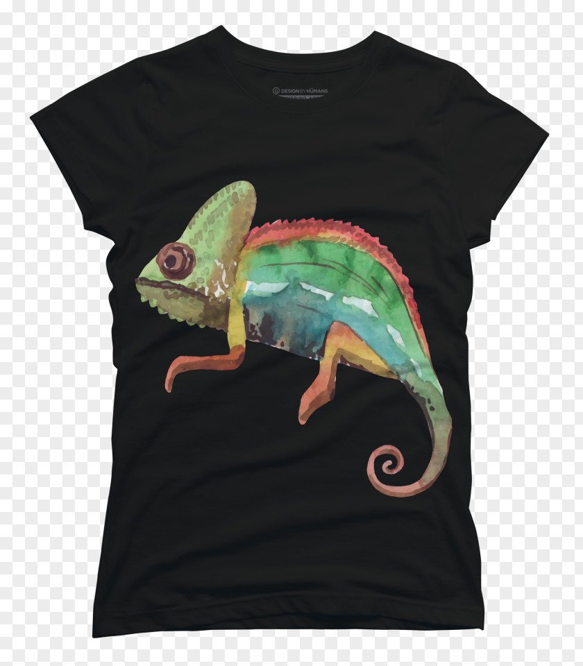 T-shirt Sleeve Outerwear Chameleons PNG