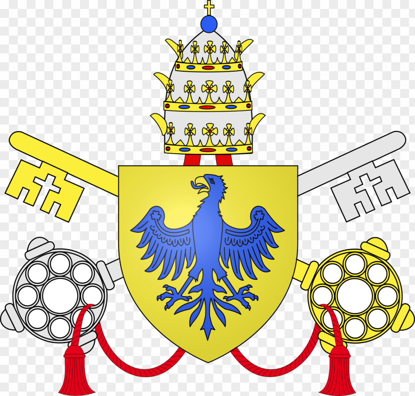 Vi Vatican City Coat Of Arms Pope Papal Coats House Medici PNG