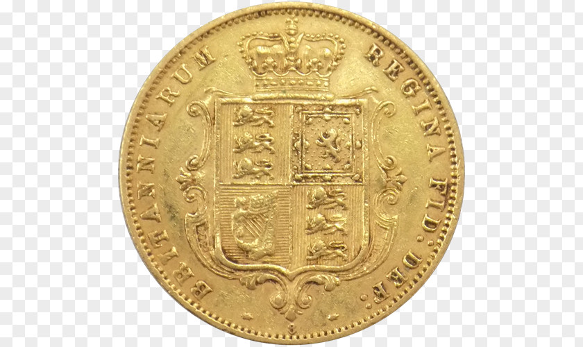 Coin Sovereign Gold Royal Mint PNG