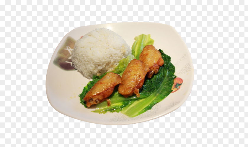 Delicious Chicken Rice Karaage Hainanese Fried Cooked PNG