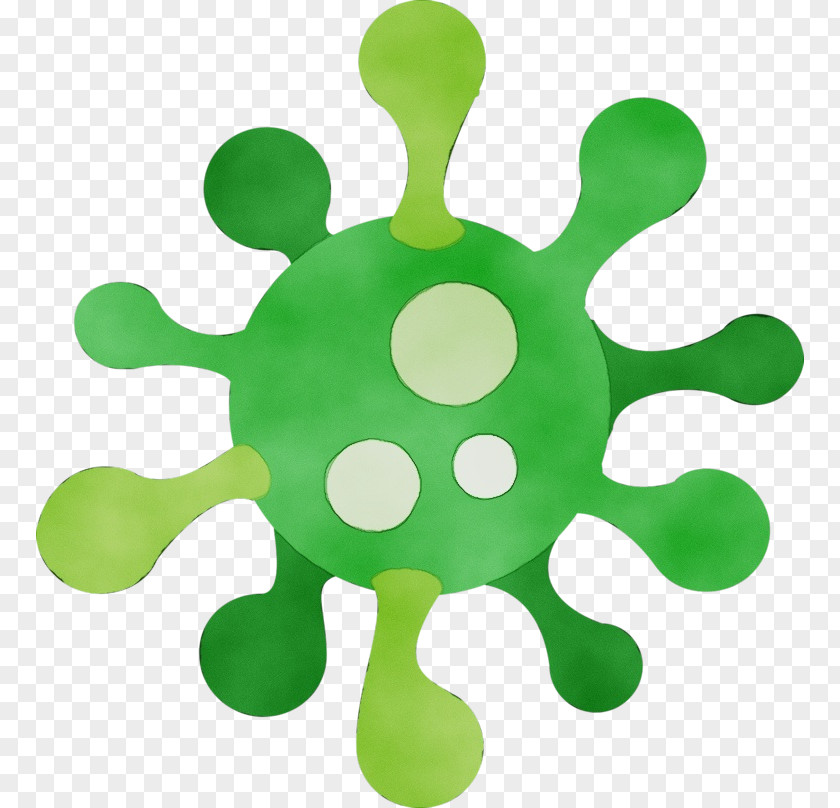 Green Pattern Circle PNG
