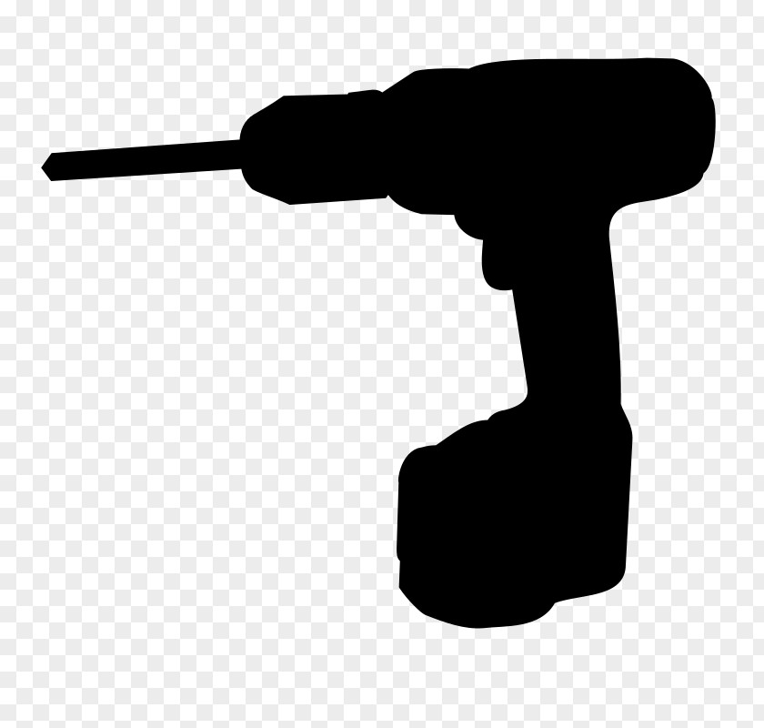 Silhouette Augers Tool Cordless Clip Art PNG