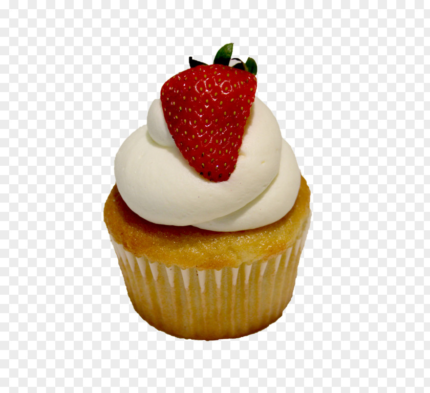 Strawberry Cupcake Muffin Shortcake Cream PNG